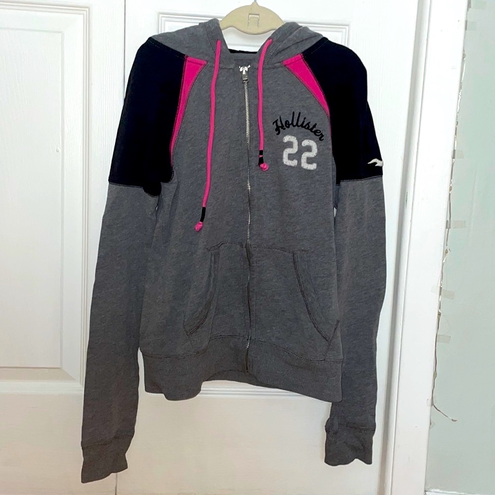Grey Hollister Sweater